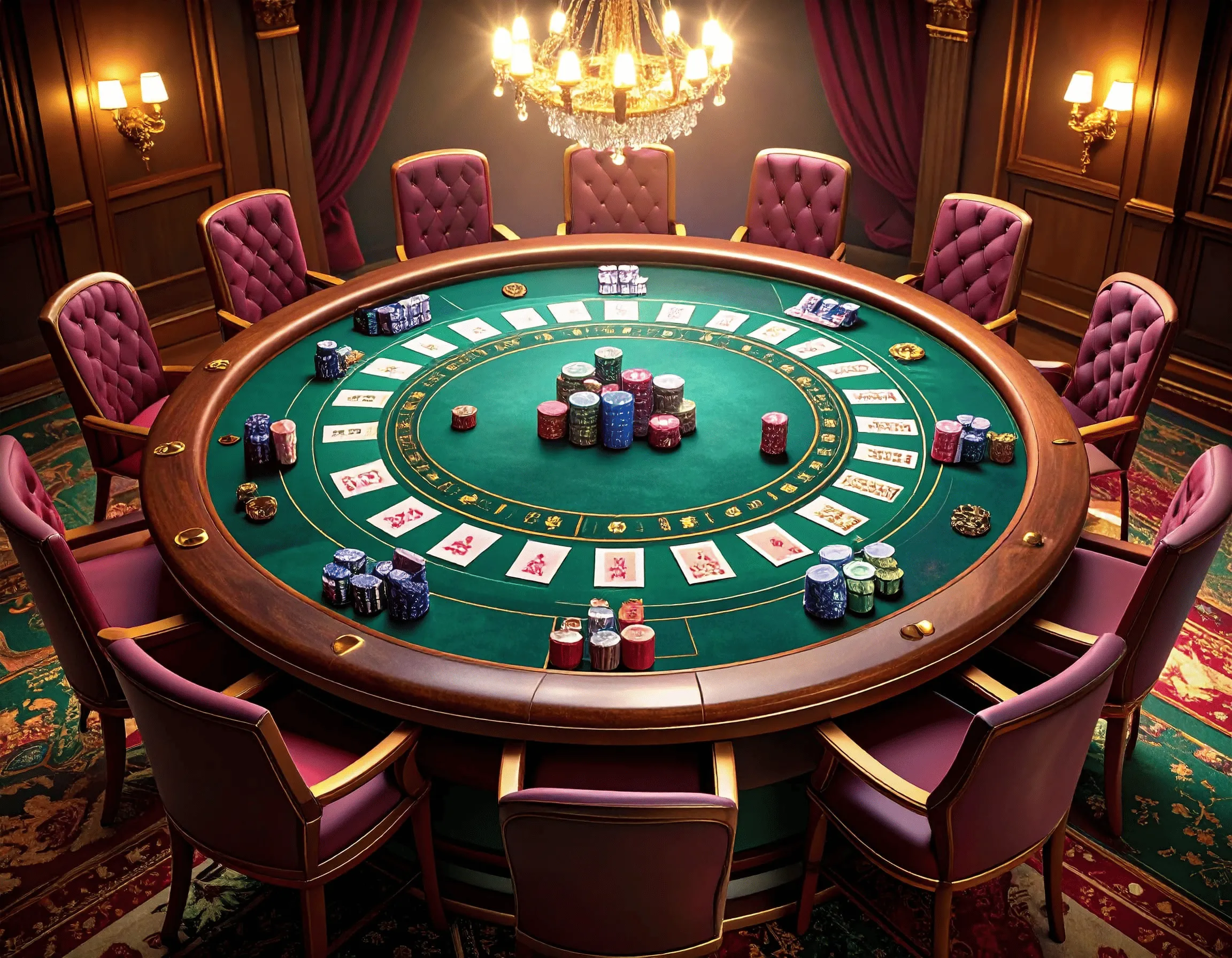 Crupiê conduzindo mesa de roleta ao vivo